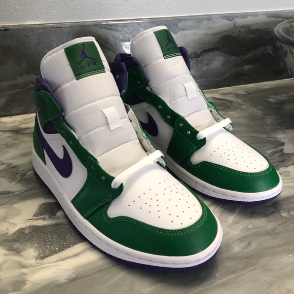 Nike Air Jordan 1 Mid Incredible Hulk - Picture 5 of 6